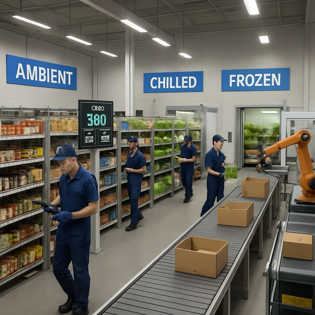 The Rise of Online Shopping and Adapting Warehouses for E-commerce Food Fulfilment